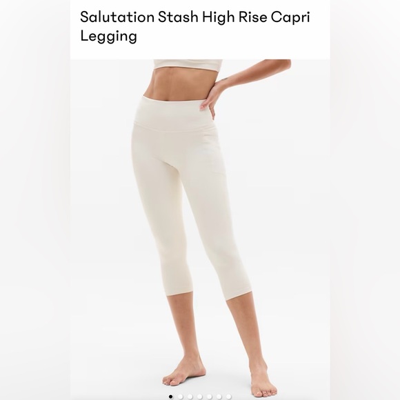 Athleta Other - Athleta Salutation Stash High Rise Capri Legging size m